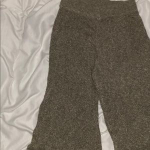 Zara cropped knit pants